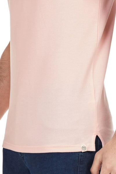 100% Organic Cotton Polo Neck T-shirt (Alpas Pink)