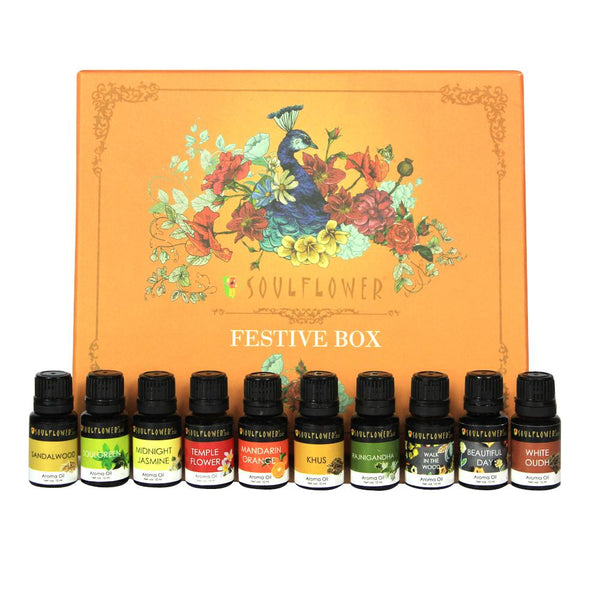 Soulflower Aroma Peacock Festive Box