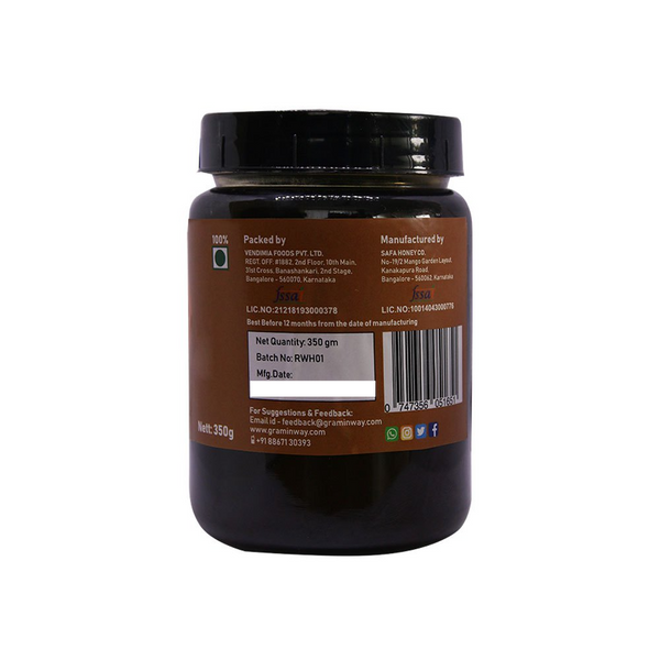 Raw Wild Honey, 350gms