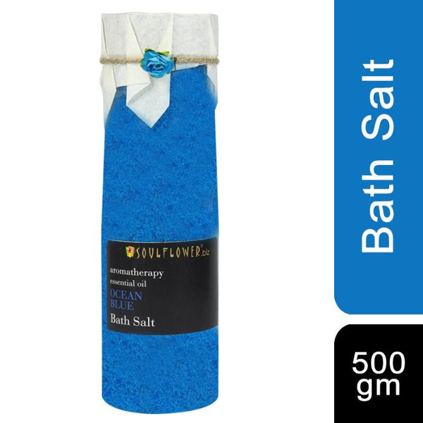 Soulflower Ocean Blue Bath Salt, 500g