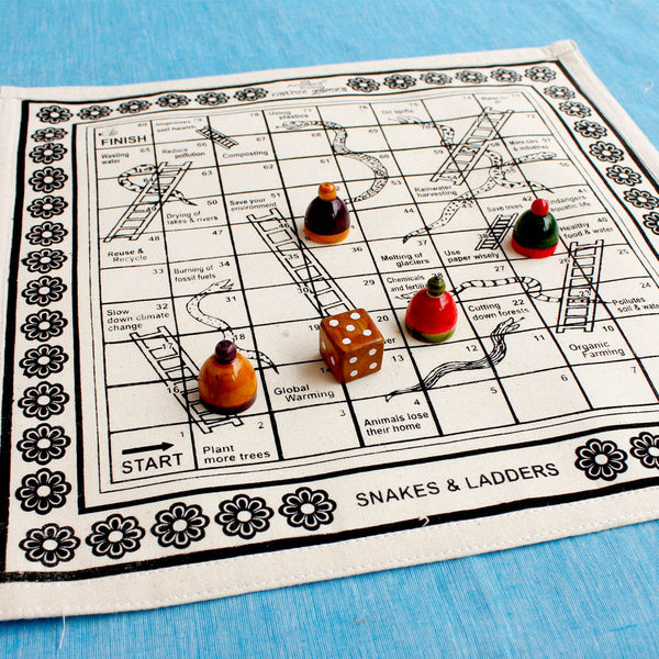 Snakes and Ladders Native Game