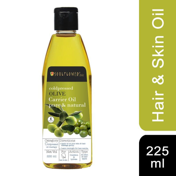 Soulflower Olive Oil for Skin, 225ml