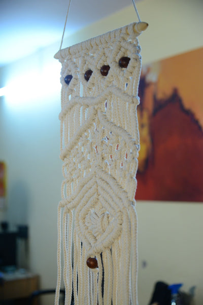 Diamond Macrame Wall Hanging Handmade by Women Artisans