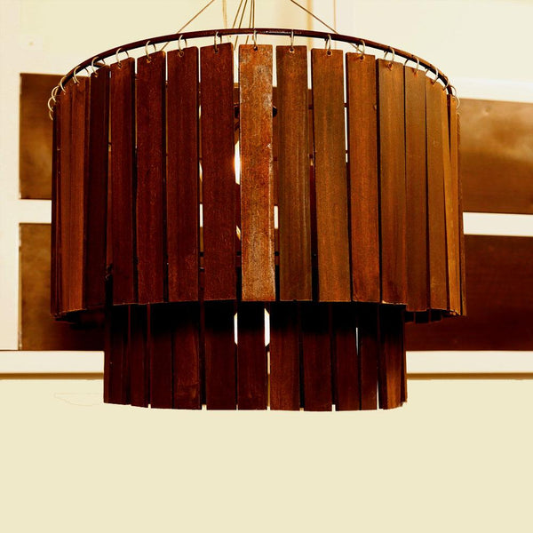 Earthen Pendant Lamp - 87 created by traditional artisan communities