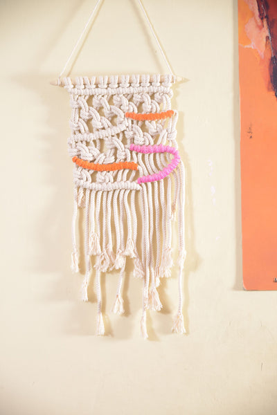 Energy Macrame Wall Hanging Handmade by Women Artisans