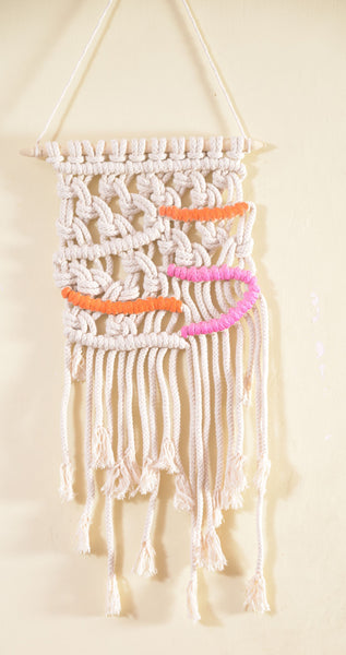 Energy Macrame Wall Hanging Handmade by Women Artisans