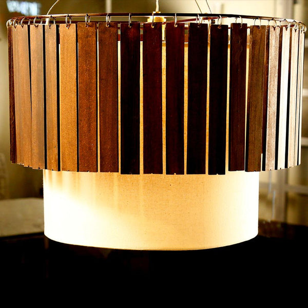 Earthen Pendant Lamp - 90 created by traditional artisan communities