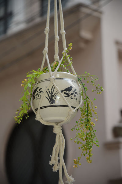 Sahaj - Macrame Plant Holder Handmade by Women Artisans
