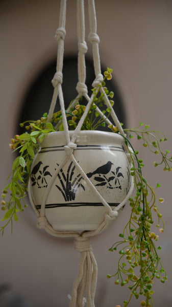 Sahaj - Macrame Plant Holder Handmade by Women Artisans