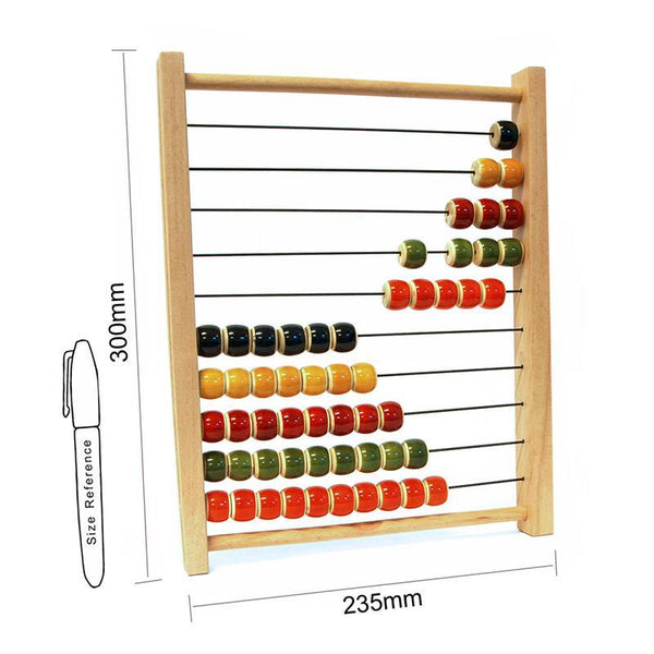 Hand-Crafted Wooden Abacus Toy