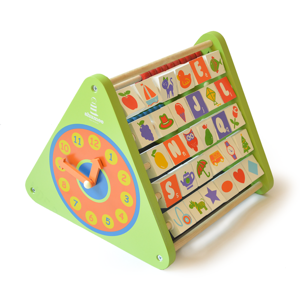 Wooden Activity Triangle - 100% Safe, Natural & Eco-friendly