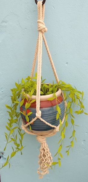 Ramy - Macrame Plant Holder Handmade by Women Artisans
