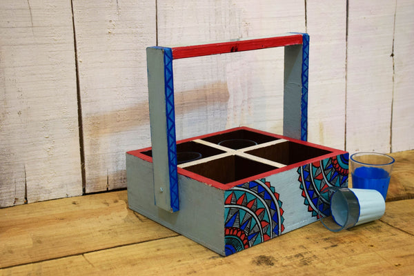 Mandal Tray Hand Painted by Women Artisans
