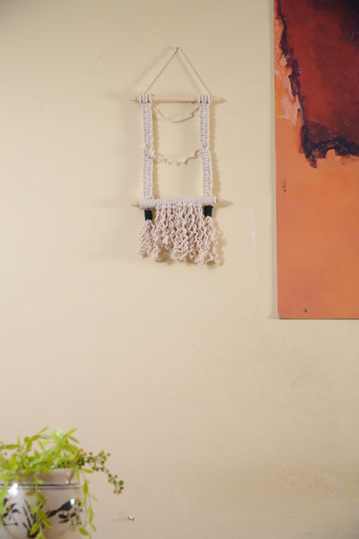 Sona Macrame Photo Frame and Wall Hanging Handmade by Women Artisans