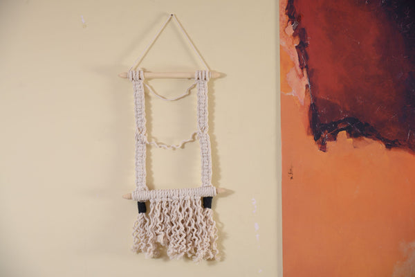 Sona Macrame Photo Frame and Wall Hanging Handmade by Women Artisans