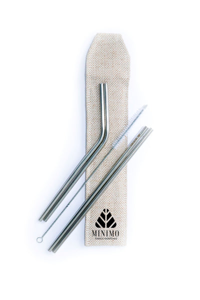 Minimo Reusable Stainless Steel Straws
