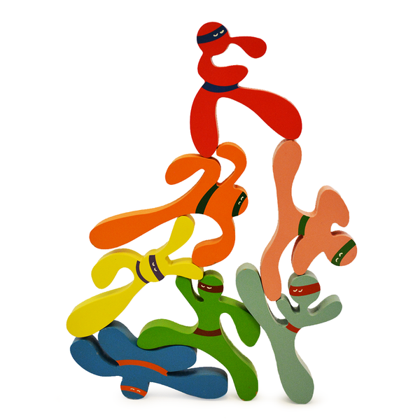 Wooden Ninja Balance Toys