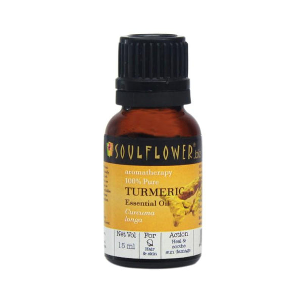 Soulflower Turmeric Essential Oil, 15ml