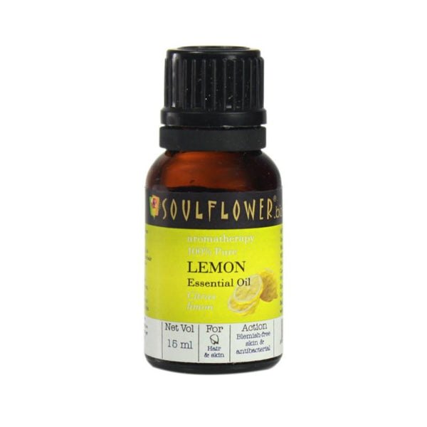 Soulflower Lemon Essential Oil