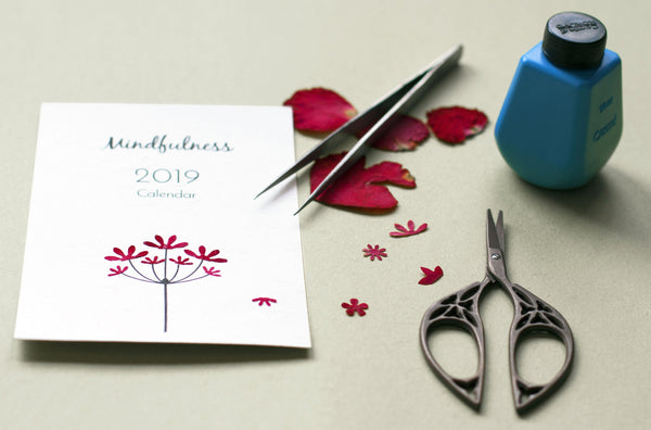 Floral Table Calendar Handmade By Women Artisans