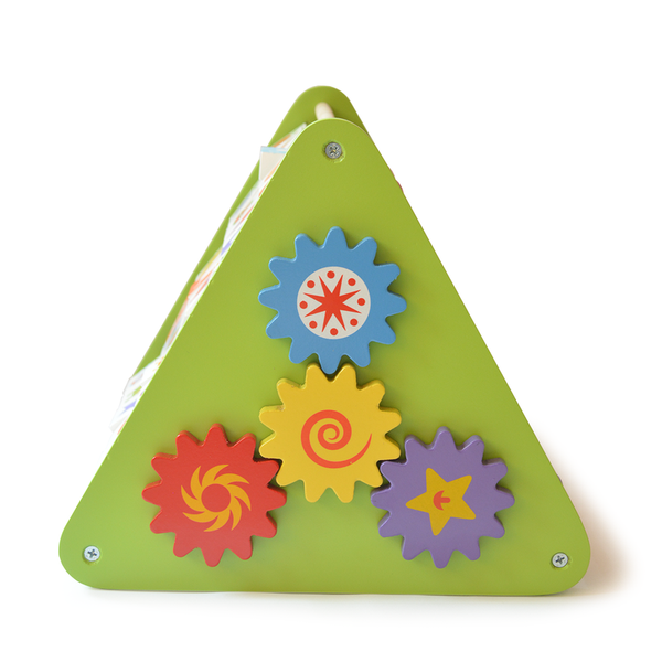 Wooden Activity Triangle - 100% Safe, Natural & Eco-friendly