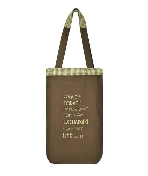 Slim Fit Tote Bag (51) - Brown