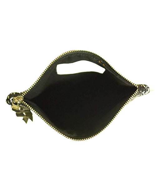 Mantra Pouch (03) - Black and White