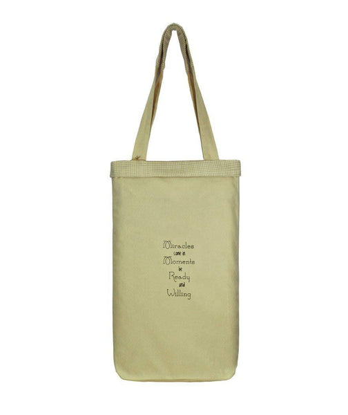 Slim Fit Tote Bag (26) - Cream