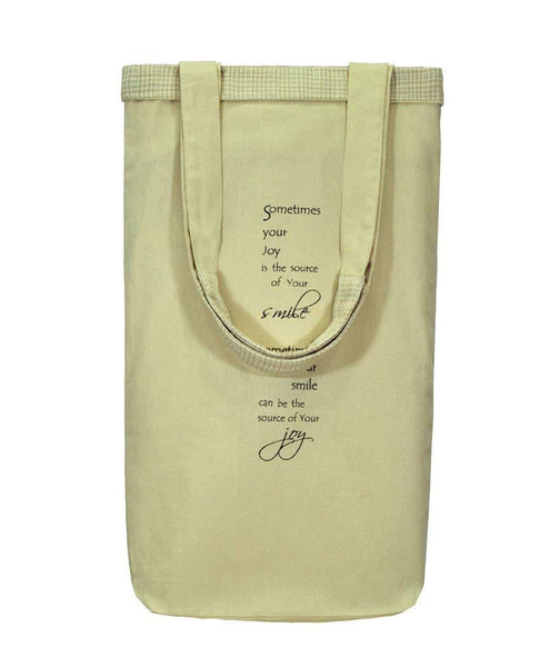 Slim Fit Tote Bag (34) - Cream