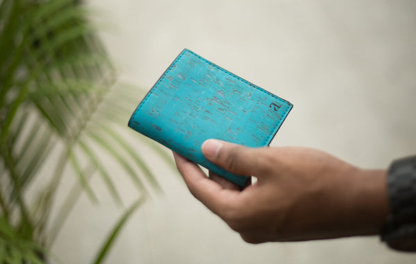 Cruelty-free Cork Fabric Wallet (Orion)