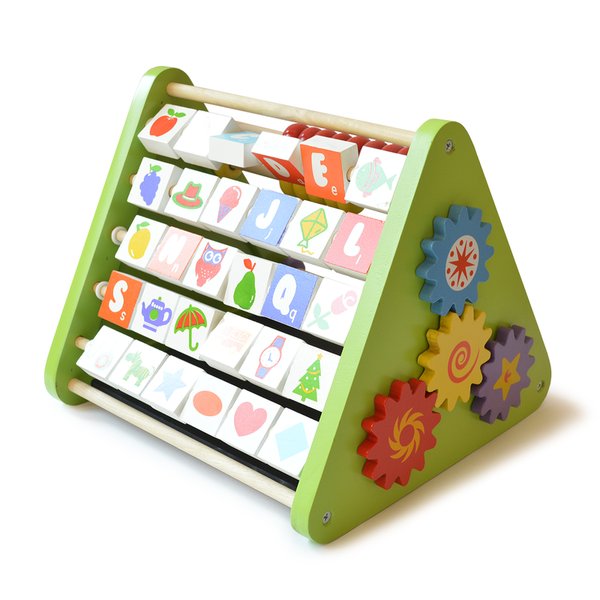 Wooden Activity Triangle - 100% Safe, Natural & Eco-friendly