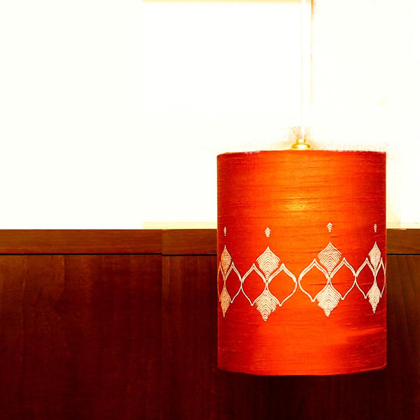 Rustic Hues Pendant Lamp - 46 created by traditional artisan communities