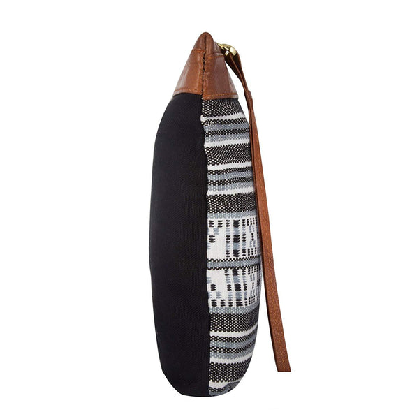 Handcrafted Pouch (07) - Black and White