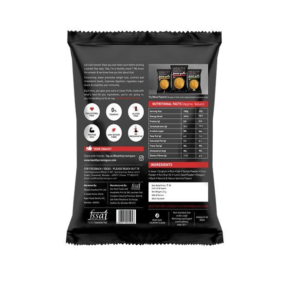7 Day Vegan Roasted Snack Bundle (Makhana + Jowar Puffs, 9 Packs, 285g)