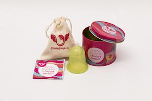 Stonesoup Soft Menstrual Cup for Limited Physical Activity