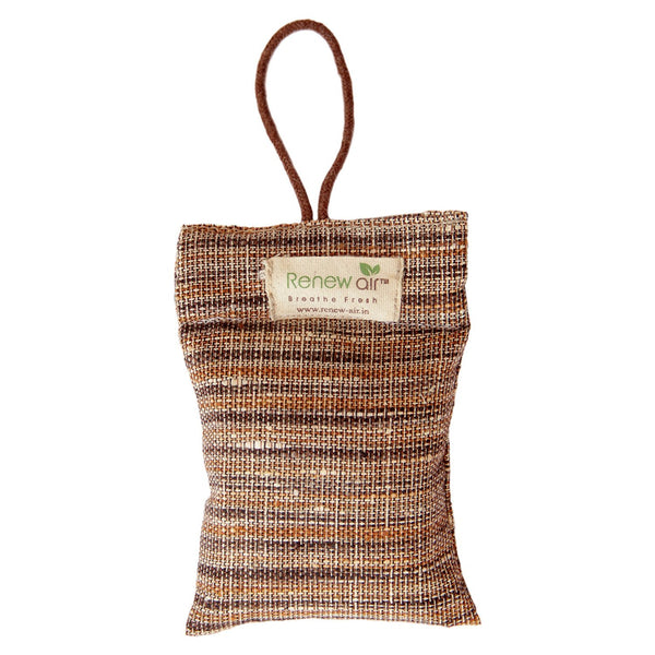 Natural Air Purifier with Activated Charcoal (Earthy Brown)
