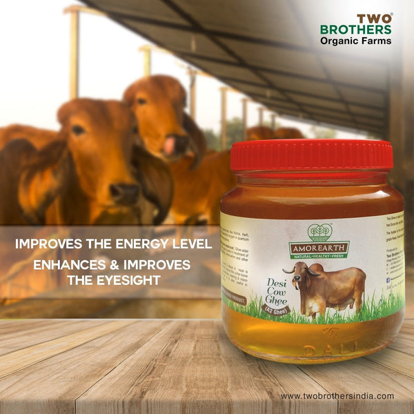 A2 Desi Gir Cow Ghee, 500ml