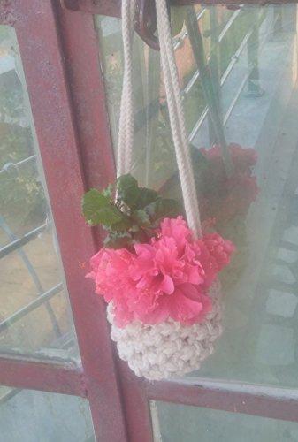 Macrame Multipurpose Basket and Plant Holder Handmade by Women Artisans