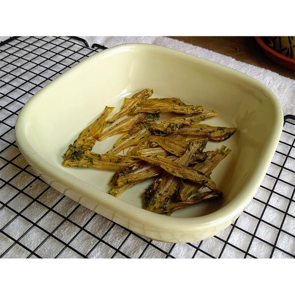 Air Dried, Natural and Unprocessed Dog Food (3 Herbs + Anchovy), 100g