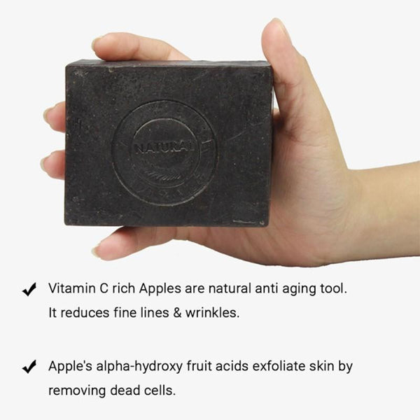 Soulflower Handmade Soap, Apple and Mangosteen, 150g