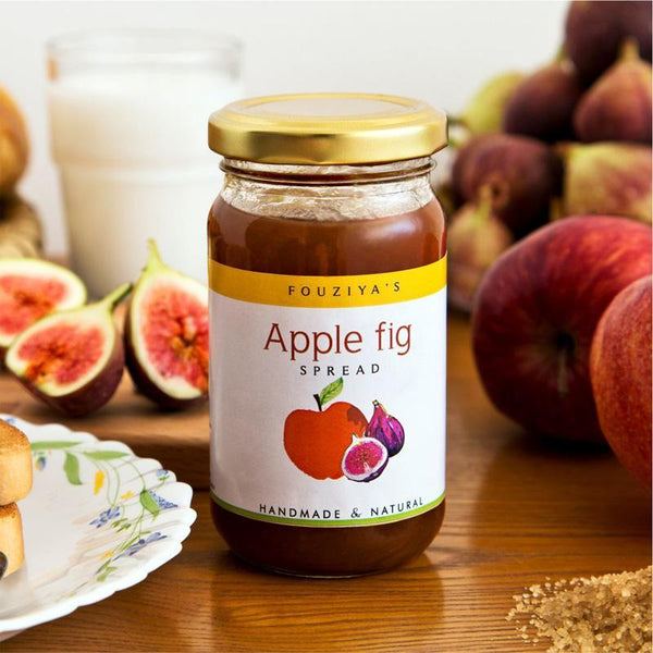 Natural, Handmade Apple Fig Spread, 225g