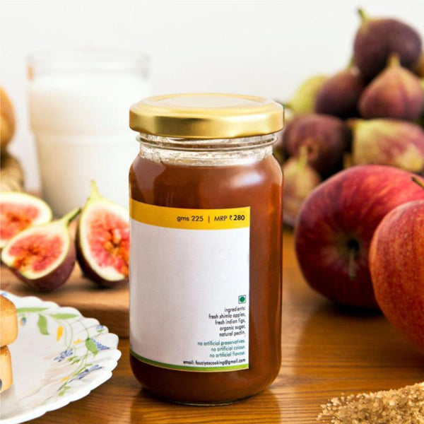 Natural, Handmade Apple Fig Spread, 225g