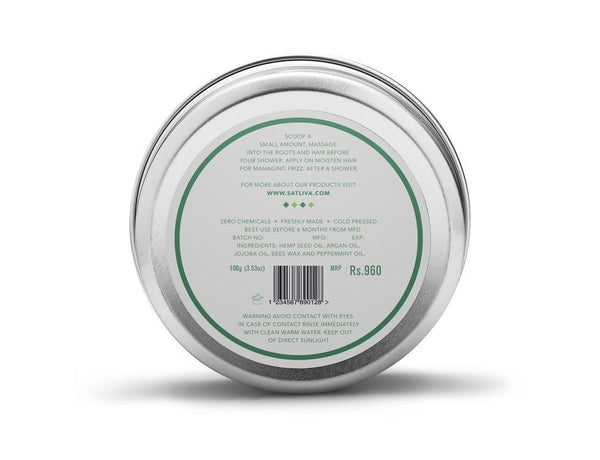 Natural Argan Peppermint Hair Cream