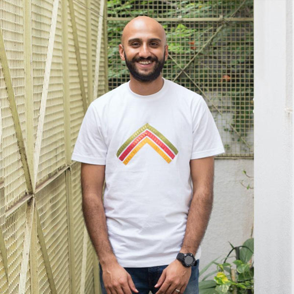 Arrowhead Cotton Men's T-Shirt (Fair Trade, Low  wastage )