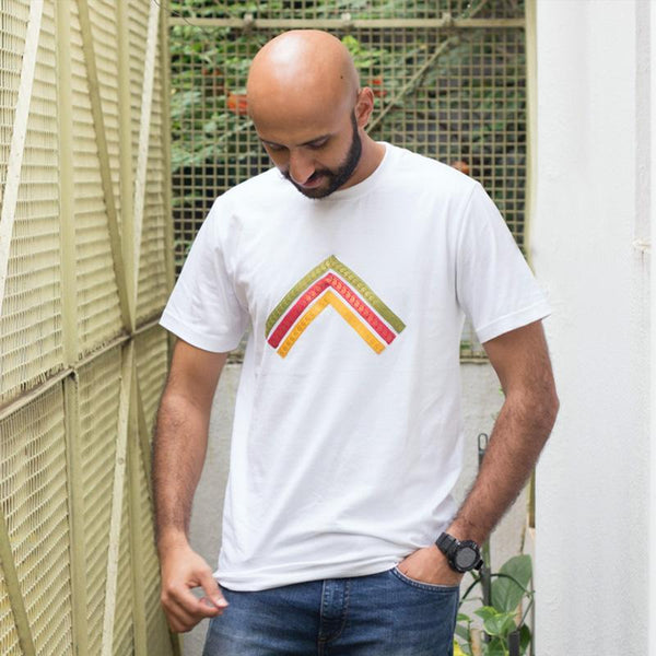 Arrowhead Cotton Men's T-Shirt (Fair Trade, Low  wastage )