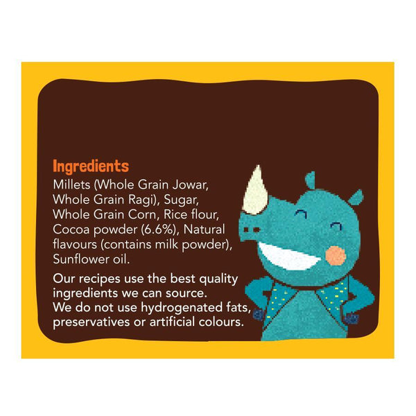 Assorted Mighty Puffs Combo Pack | Choco Ragi, Cheese and Herbs, Tangy Tomato | Healthy Snack for Kids (Pack of 6), 120g