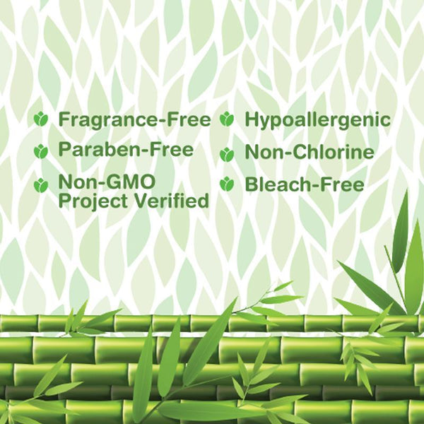Eco-Friendly Bamboo Facial Tissues - 2 Ply, 100 Pulls