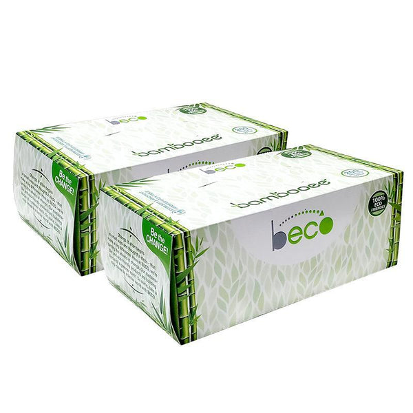 Eco-friendly Bamboo Facial Tissues- 2 Ply X 200 Pulls