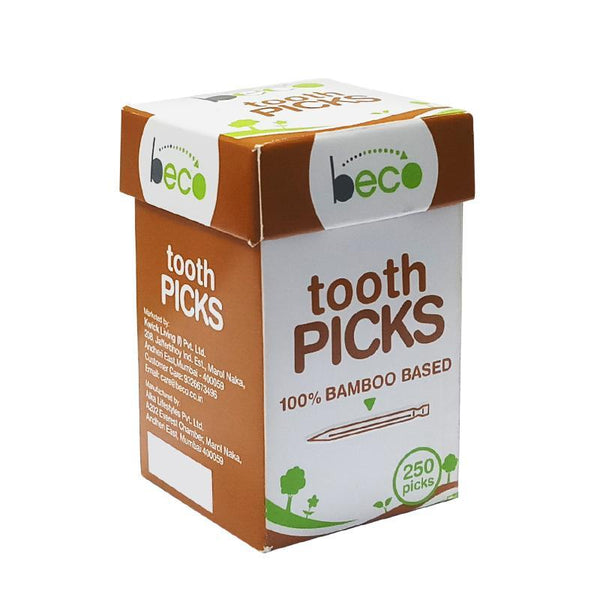 Eco-friendly Bamboo Toothpicks - 250 picks
