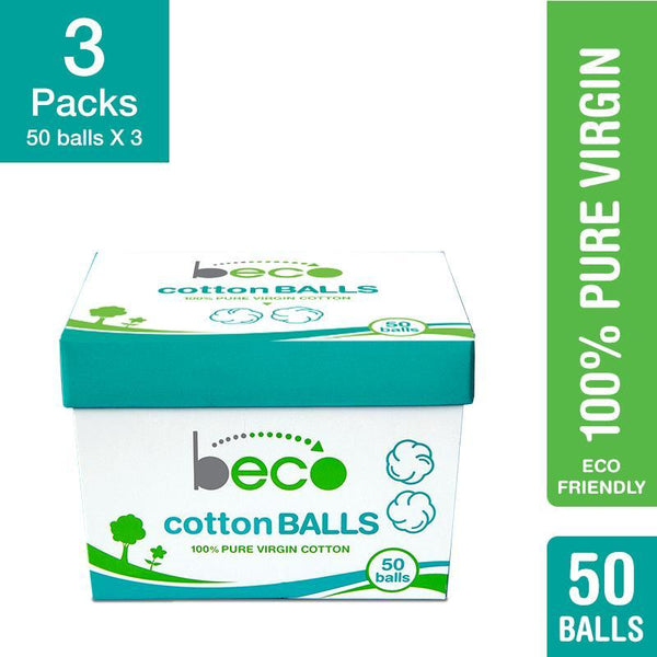 BECO COTTON BALLS - 50 PCS